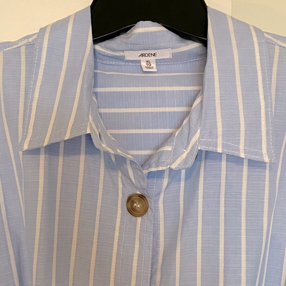 Striped button up dress - Picture 4 of 4